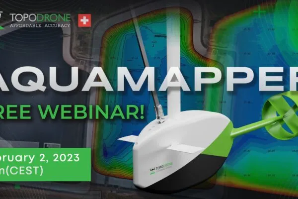 Upcoming Webinar: TOPODRONE LiDAR and bathymetric solutions to perform reservoir characterization & modeling