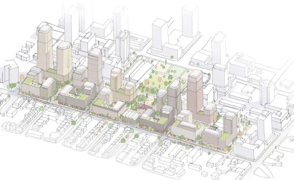 Toronto Community Housing and Tridel request rezoning of Regent Park to build 1,000 additional new housing units