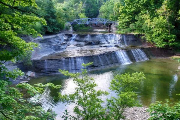 Paine Falls Waterfall in Ohio | When the Cuyahoga River Burned
