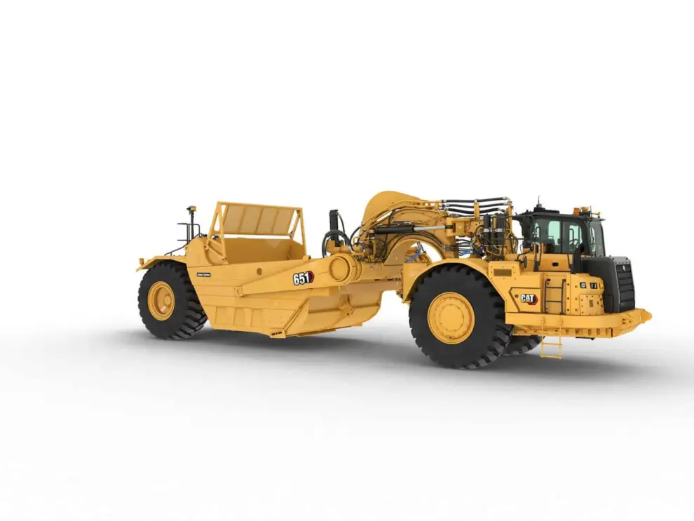 Caterpillar relaunches signature Cat® 651 Wheel Tractor Scraper with improvements to productivity, cycle times and comfort