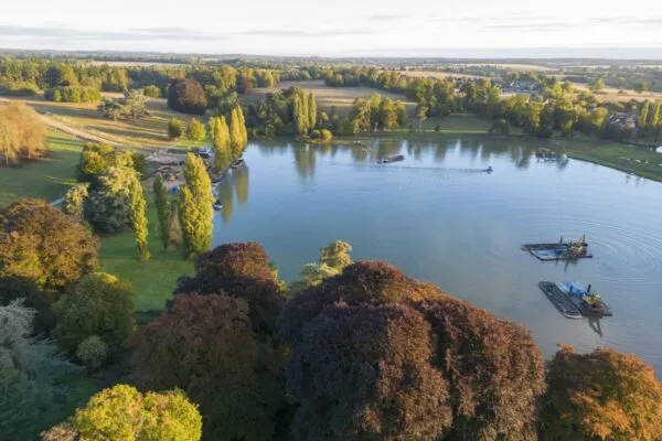 LAND & WATER COMPLETES FIRST EVER DREDGE OF BLENHEIM’S QUEEN POOL IN OVER 100 YEARS