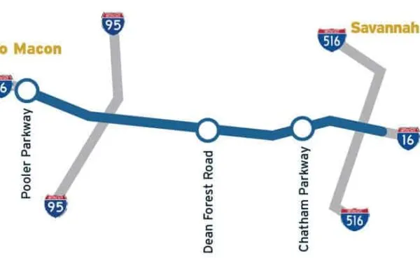 Georgia DOT selects apparent proposer for I-16 at I-95 design-build projects