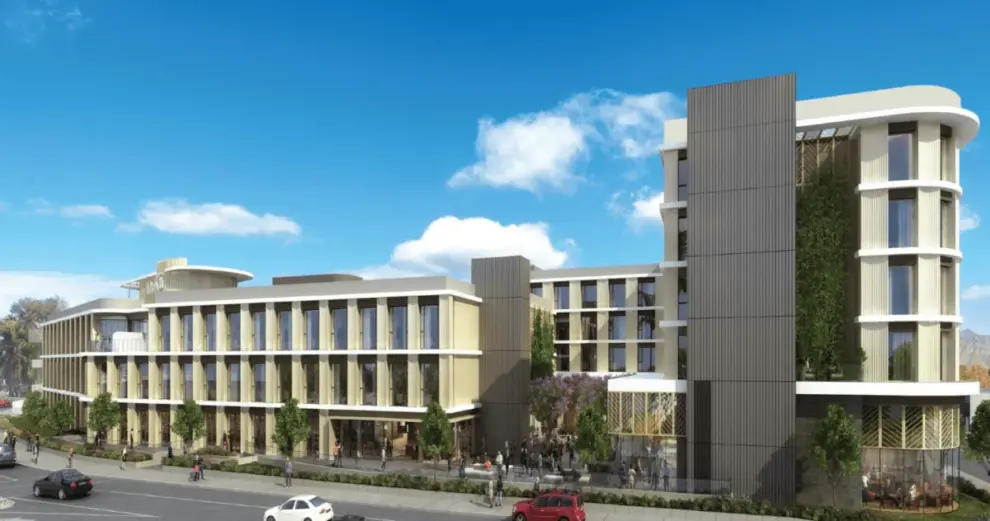 R.D. OLSON CONSTRUCTION BREAKS GROUND ON HILTON HOTEL OVERLOOKING SANTA ANITA RACE PARK