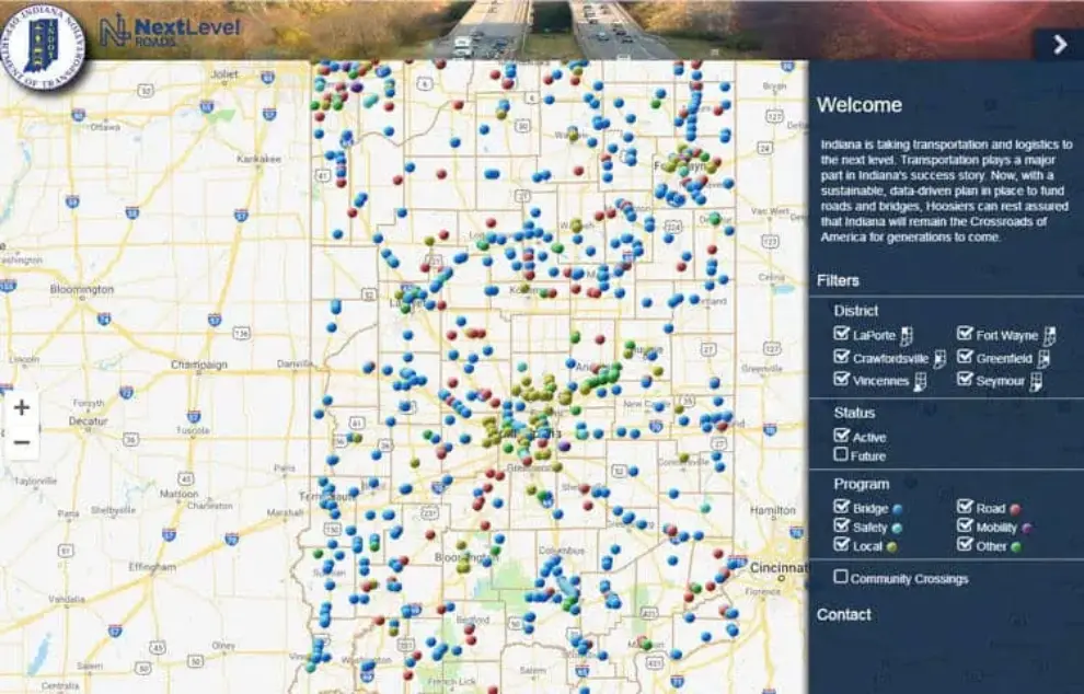 INDOT awards $115 million through Next Level Roads: Community Crossings Initiative