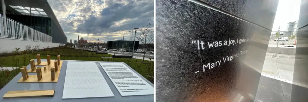 <strong>Kwame Building Group oversees installation of public art exhibit at Brickline Greenway to honor 20,000 displaced Mill Creek Valley residents</strong>