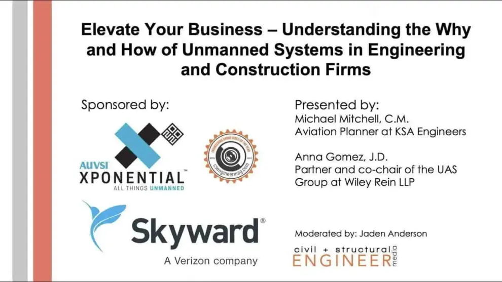 Elevate Your Business – Understanding the Why and How of Unmanned Systems in Engineering and Construction Firms