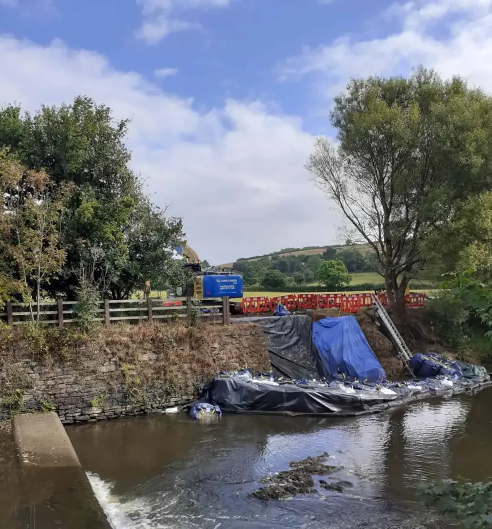 LAND & WATER TO BEGIN WORK AT HISTORIC SPOT ON THE DEVON AND CORNWALL BORDER