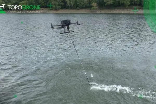 TOPODRONE advances airborne bathymetric surveying with AQUAMAPPER launch at INTERGEO 2022
