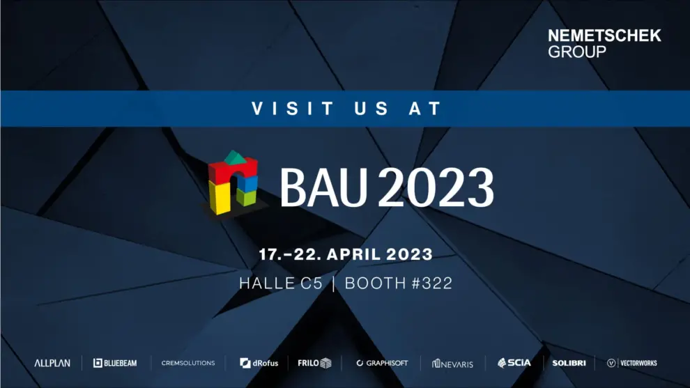 Bundled Competence at BAU 2023: Nemetschek Group Present with Ten Brands